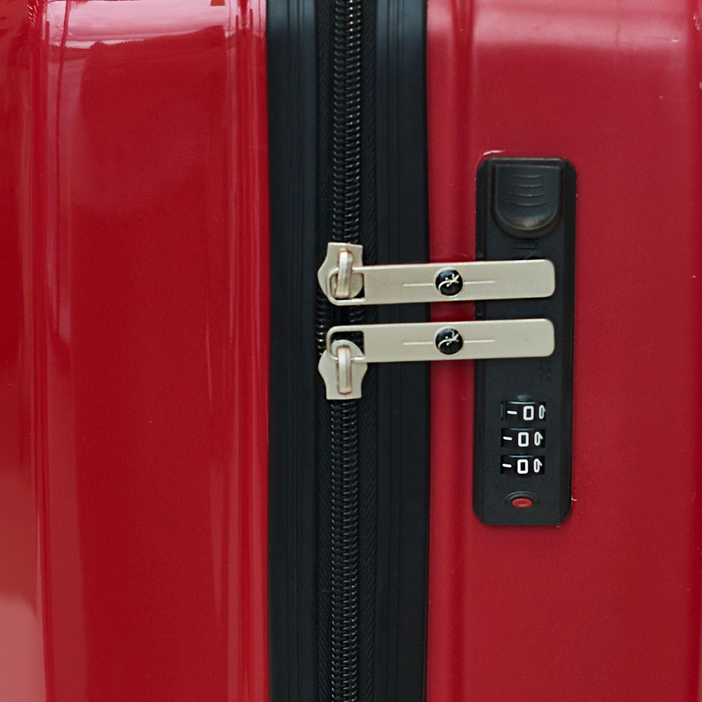 Alezar Lux Cabin Size Travel Bag Red 16